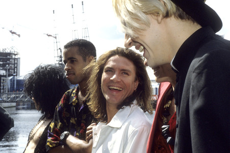 Fototermin mit Duran Duran in London