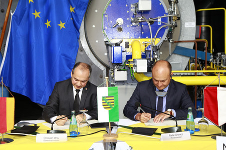Unterzeichnung des Letter of Intent 'Klimaneutrale Fernwärme für die Europastadt Görlitz/Zgorzelec'