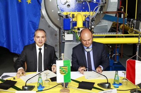 Unterzeichnung des Letter of Intent 'Klimaneutrale Fernwärme für die Europastadt Görlitz/Zgorzelec'