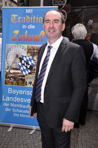 Schausteller-Kundgebung 'Rettet unsere Märkte und Volksfeste' in München