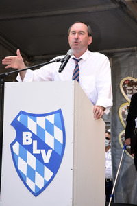 Schausteller-Kundgebung 'Rettet unsere Märkte und Volksfeste' in München