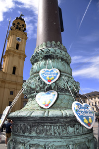 Schausteller-Kundgebung 'Rettet unsere Märkte und Volksfeste' in München