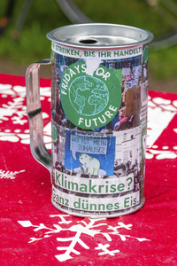 Protestaktion von Fridays For Future in Hamburg