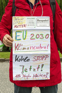 Protestaktion von Fridays For Future in Hamburg