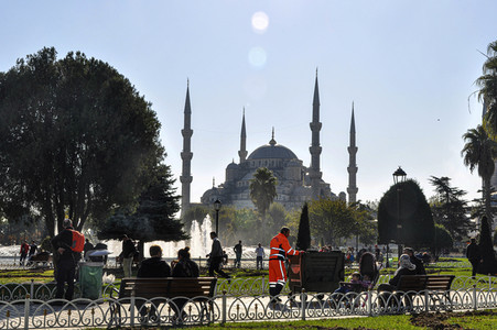 Die Hagia Sophia in Istanbul