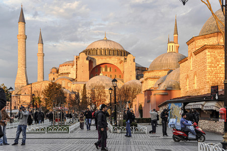 Die Hagia Sophia in Istanbul