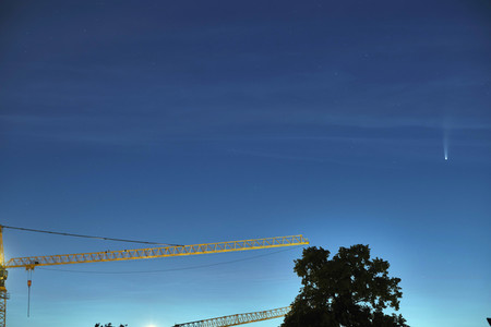 Komet Neowise gesehen aus Hannover