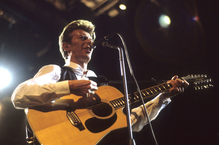 Konzert von David Bowie in London