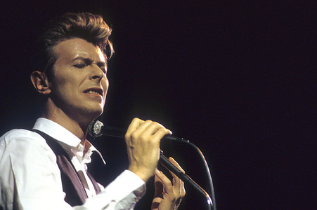 Konzert von David Bowie in London