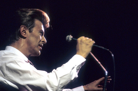 Konzert von David Bowie in London