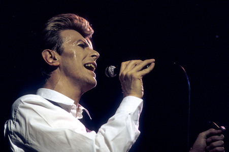 Konzert von David Bowie in London