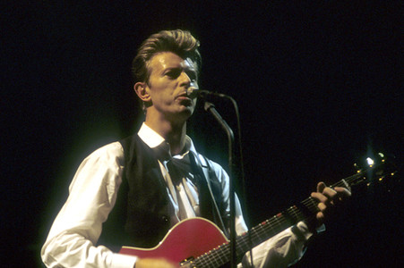 Konzert von David Bowie in London