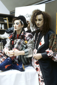 Enthüllung der Wachsfigur von Boy George im Madame Tussauds London