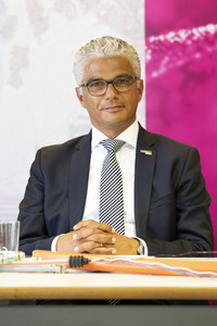 Unterzeichung einer Absichtserklärung der Telekom und der Stadt Bonn