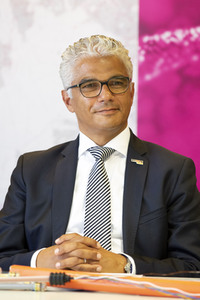 Unterzeichung einer Absichtserklärung der Telekom und der Stadt Bonn