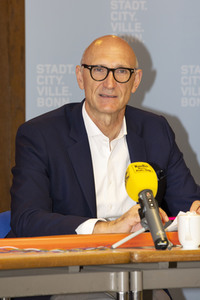 Unterzeichung einer Absichtserklärung der Telekom und der Stadt Bonn