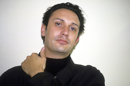 Fototermin mit Stephen Mallinder in London