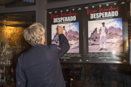 Filmpremiere 'Wim Wenders, Desperado' in Hamburg