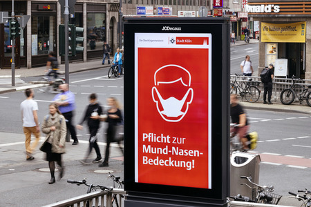 Symbolfoto Maskenpflicht