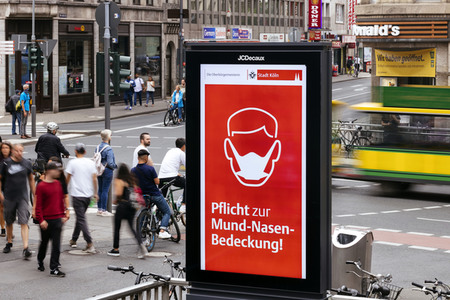 Symbolfoto Maskenpflicht