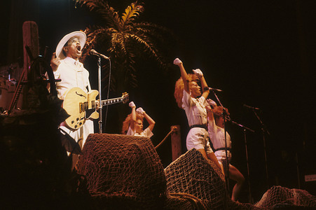 Konzert von Kid Creole and the Coconuts in London