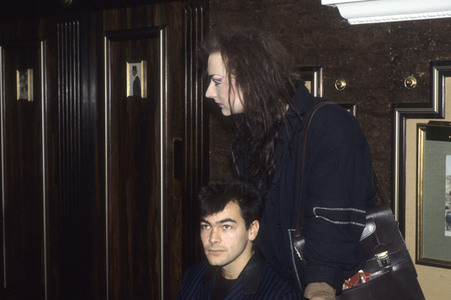 Pressekonferenz mit Culture Club in London