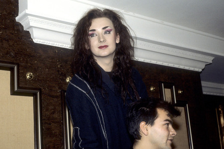 Pressekonferenz mit Culture Club in London