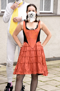 Theateraufführung 'Sängerkrieg der Heidehasen' in Haar