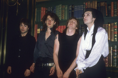 Photoshooting mit The Damned in London