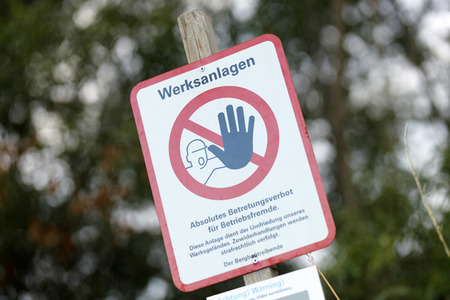 Symbolfoto Betretungsverbot