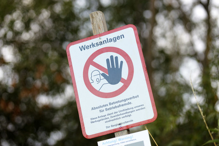 Symbolfoto Betretungsverbot