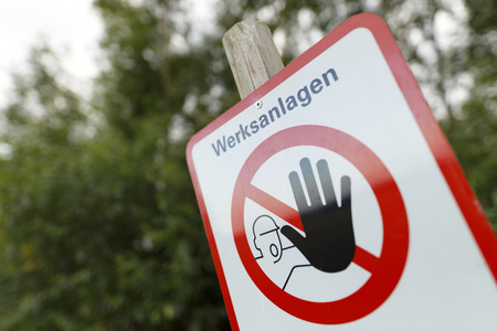 Symbolfoto Betretungsverbot