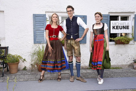 Michaela Keune Modenschau 'Family & Friends' in Pullach