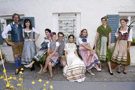 Michaela Keune Modenschau 'Family & Friends' in Pullach