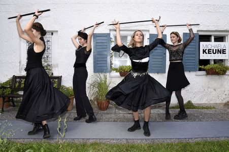 Michaela Keune Modenschau 'Family & Friends' in Pullach