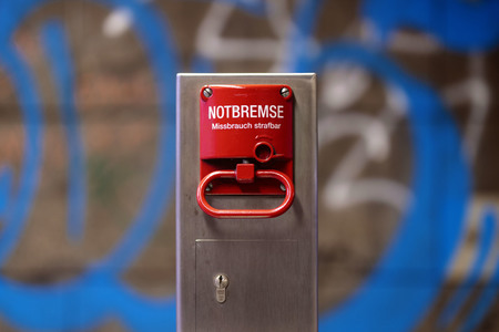 Symbolfoto Notbremse