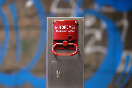 Symbolfoto Notbremse