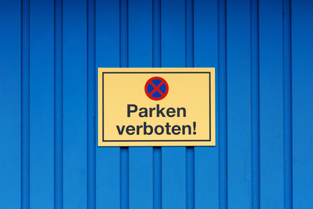 Symbolfoto Parken verboten