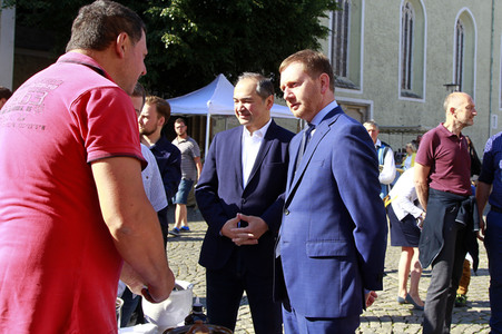 Eröffnung 22. Schlesischer Tippelmarkt in Görlitz