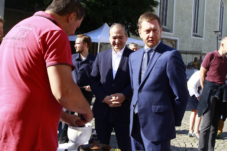 Eröffnung 22. Schlesischer Tippelmarkt in Görlitz