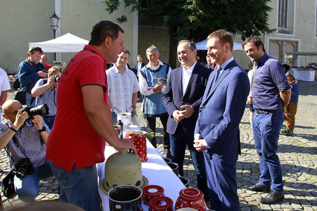 Eröffnung 22. Schlesischer Tippelmarkt in Görlitz