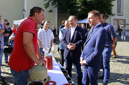 Eröffnung 22. Schlesischer Tippelmarkt in Görlitz