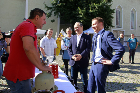 Eröffnung 22. Schlesischer Tippelmarkt in Görlitz