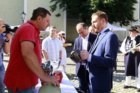 Eröffnung 22. Schlesischer Tippelmarkt in Görlitz