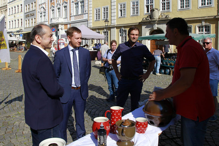 Eröffnung 22. Schlesischer Tippelmarkt in Görlitz