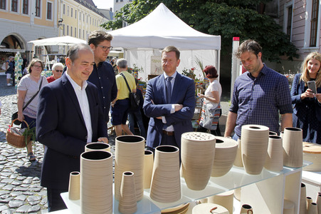 Eröffnung 22. Schlesischer Tippelmarkt in Görlitz