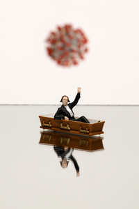 Symbolfoto Coronatote