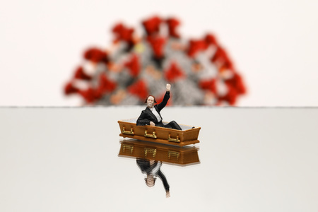 Symbolfoto Coronatote