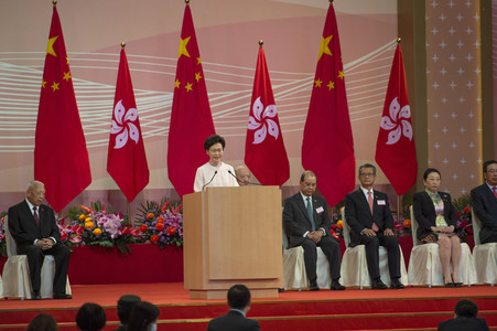 Feierlichkeiten zum 1. Juli in Hongkong