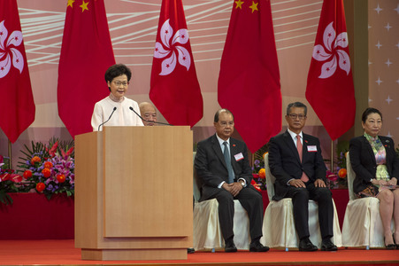 Feierlichkeiten zum 1. Juli in Hongkong